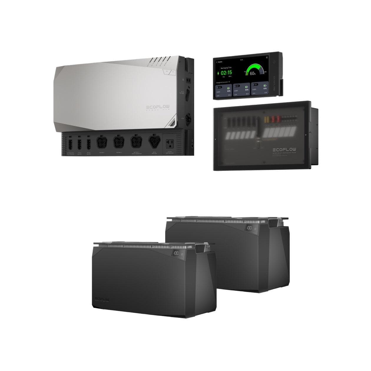 EcoFlow Portable Power Station Kits - Solar Generator for Camping, RV, Emergency Backup & Off-Grid Power Supply