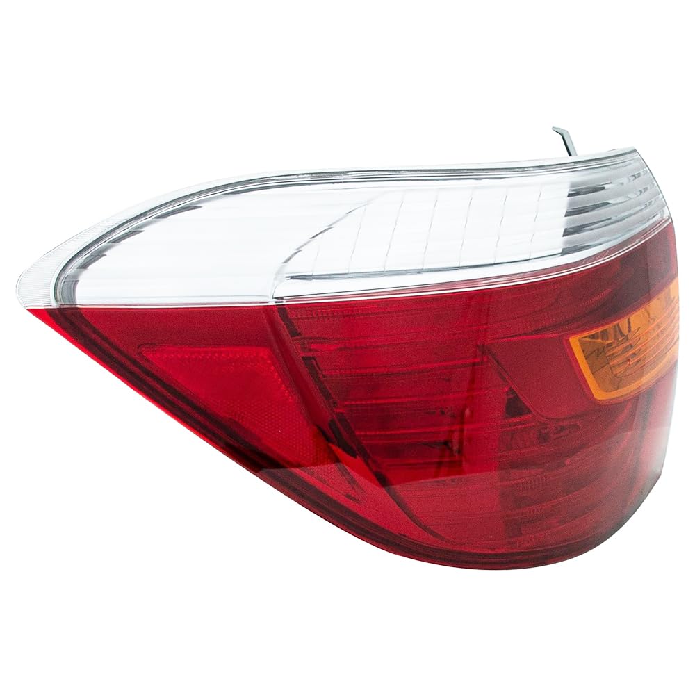 OE Style Halogen Tail Lights Assembly Replacement for 2008-2010 TOYOTA HIGHLANDER Sport - Pair (TO2800174 TO2801174 8156148170 8155148170) - Durable LED Lights for Night Driving & Enhanced Visibility