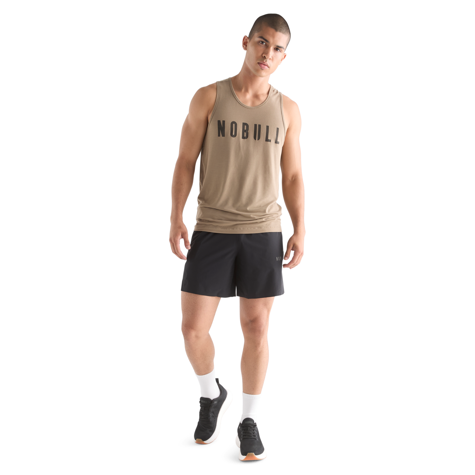 NOBULL Men's Workout Tank Top - Breathable & Lightweight Gym Shirt for CrossFit, Running & Training