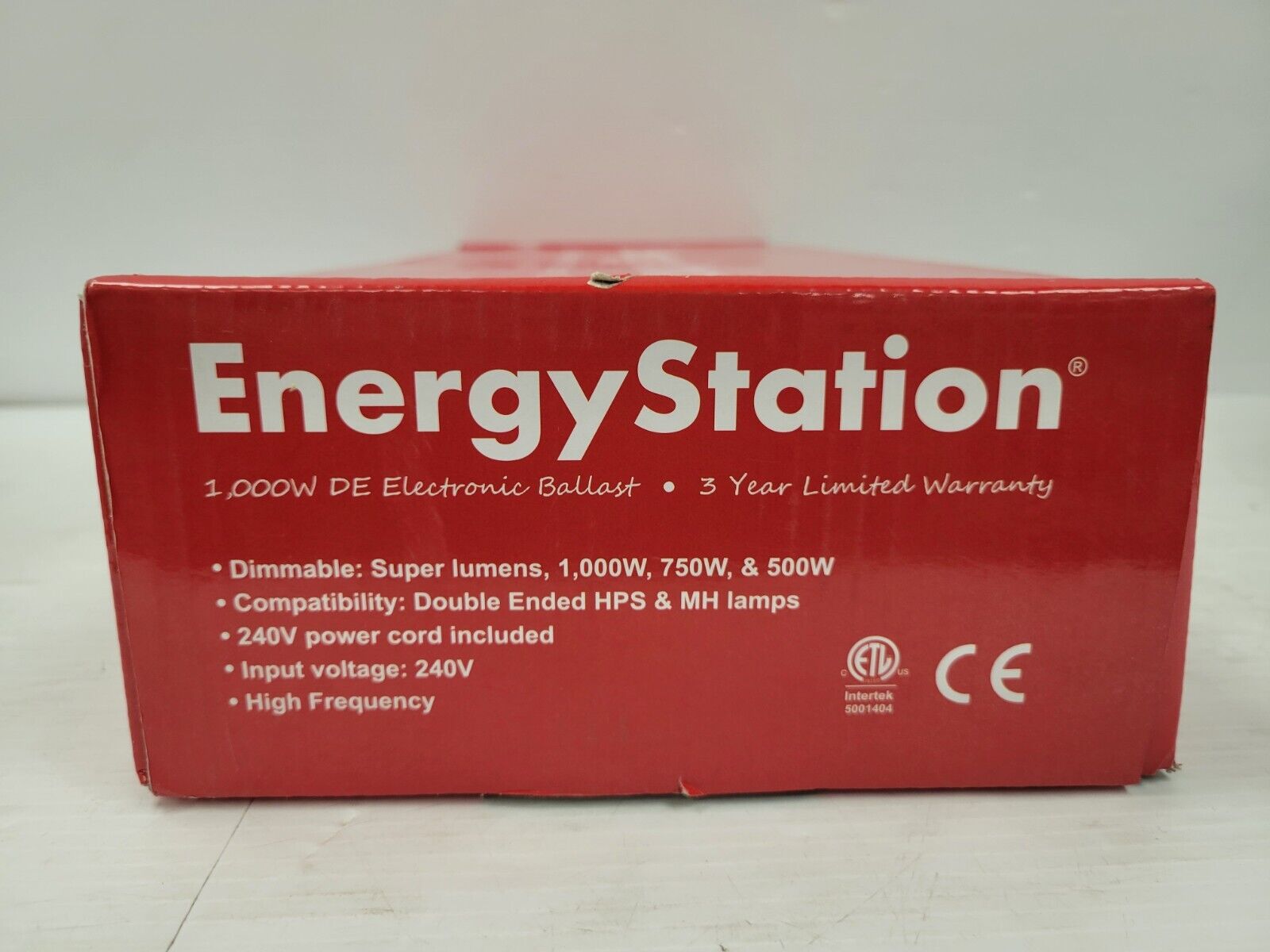 EnergyStation ES EB1000/DE 1000W Electronic Ballast for Hydroponic Grow Lights - High Efficiency Power Supply for Indoor Gardening & Greenhouse Use