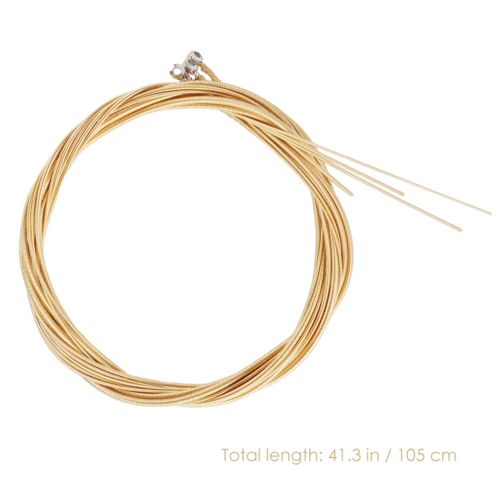 Premium Bass Guitar Strings Set - High-Quality Bass Accessories & Replacement Parts for Enhanced Sound Performance | Perfect for Live Gigs, Studio Recording & Practice Sessions