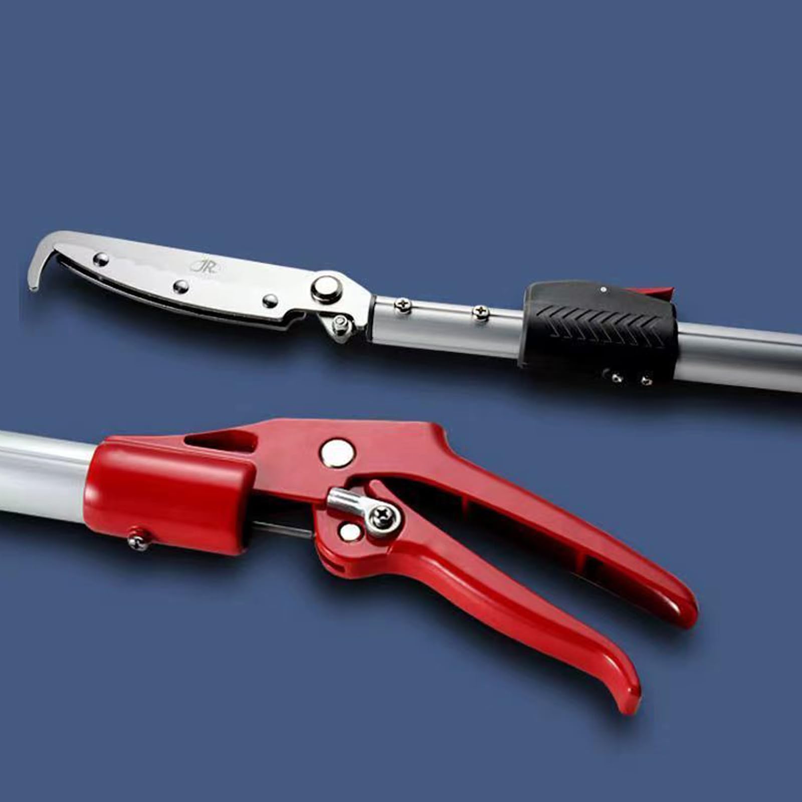 Professional 55''-87'' Telescopic Snake Catcher Tongs - Wide Jaw Reptile Grabber & Handling Tool for Safe Capture (2025 New Model) - Ideal for Pest Control, Wildlife Rescue & Reptile Enthusiasts
