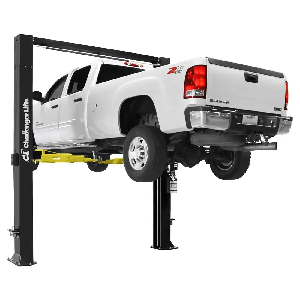 Challenger CL12A Symmetric 2 Post Car Lift with Width Adjustment - 12,000 lbs Capacity for Auto Repair Shops & Vehicle Maintenance