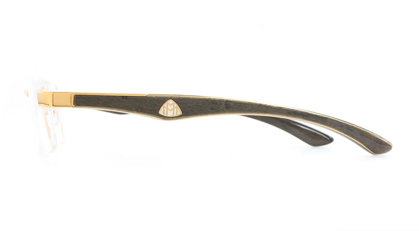 MAYBACH The Artist III Luxury Fountain Pen - Gold & Fango BEM with Mother of Pearl Inlay | Premium Writing Instrument for Business Gifts, Collectors & Calligraphy Enthusiasts