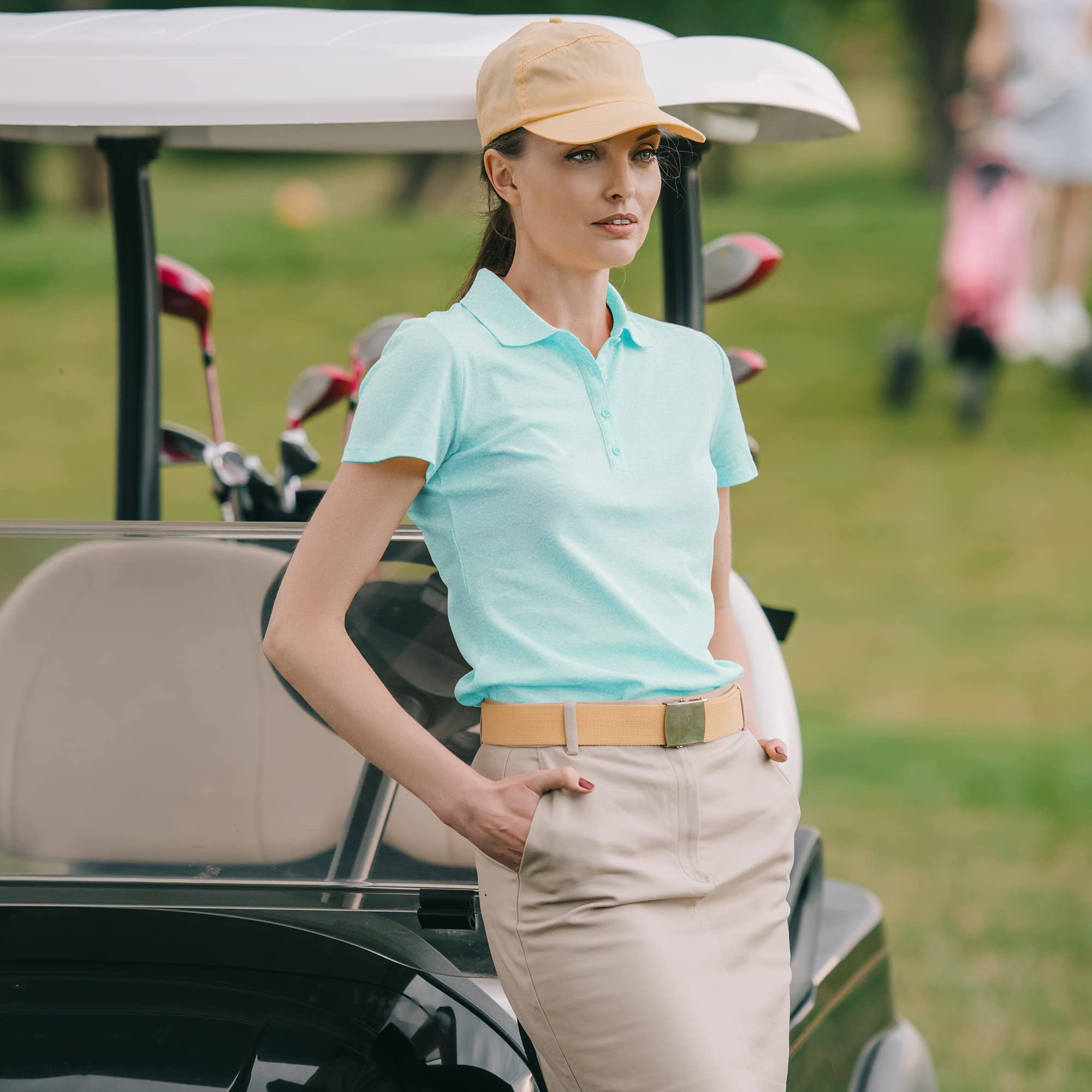 Women's Lightweight Quick Dry Polo Shirts - Athletic Golf Shirts Short Sleeve for Women | Perfect for Golf, Tennis & Outdoor Sports Activities