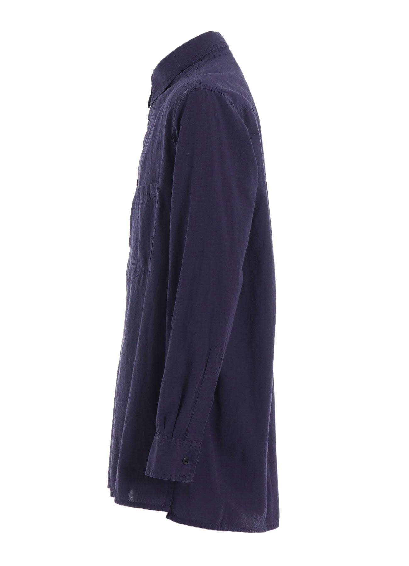 Premium Loose Fit Broadcloth Chambray Shirt with Regular Collar - Casual & Business Wear for Men