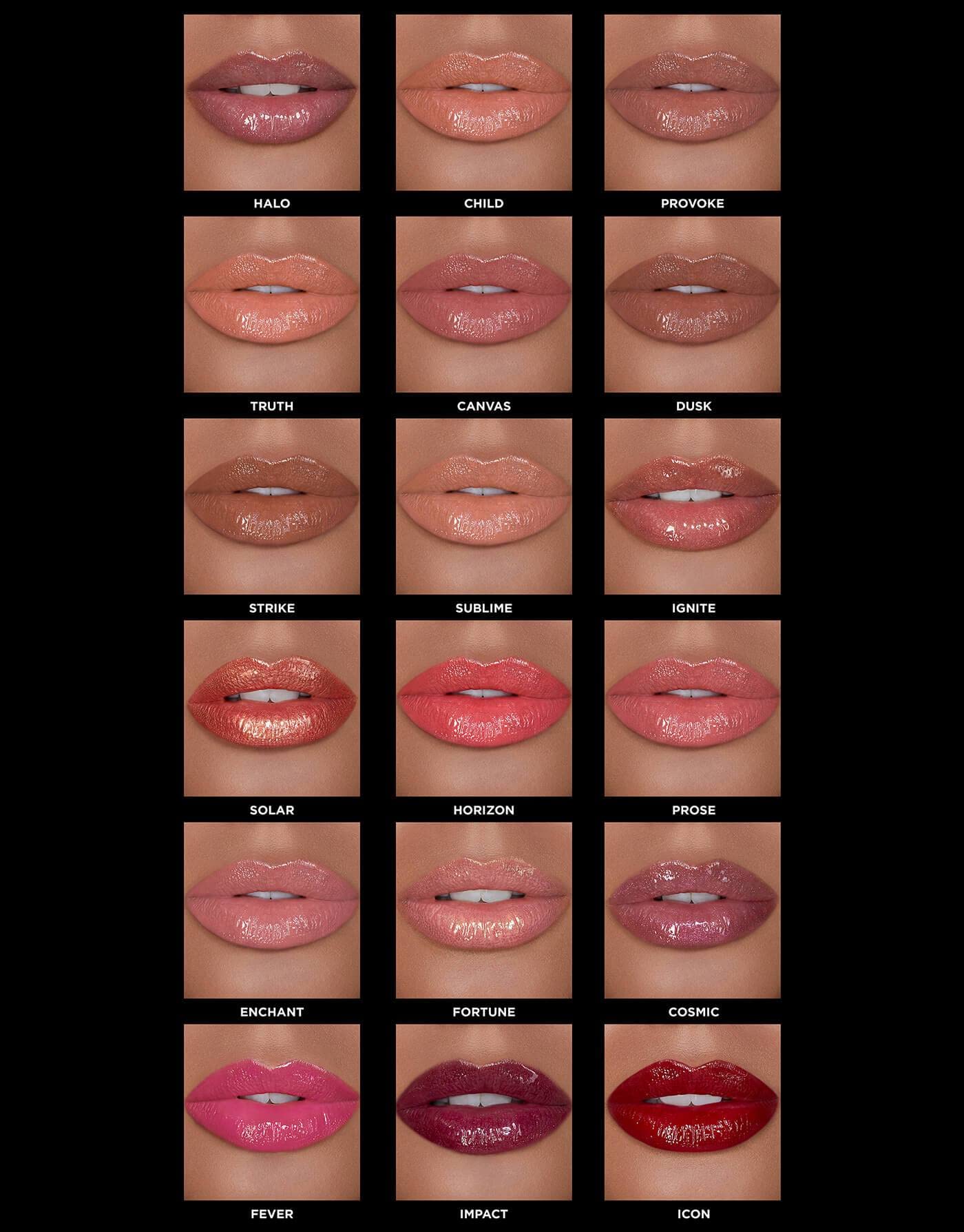 HOURGLASS Unreal High Shine Volumizing Lip Gloss - Plumping & Hydrating Lip Gloss for Full Lips, Vegan & Cruelty-Free - Perfect for Date Night, Parties & Everyday Wear
