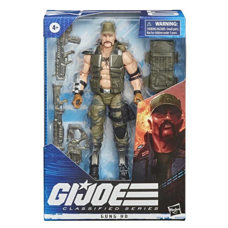 G.I. Joe Classified Series Gung Ho Action Figure - 6-Inch Collectible Military Toy for Adults & Kids | Perfect for Display, Play & Collection