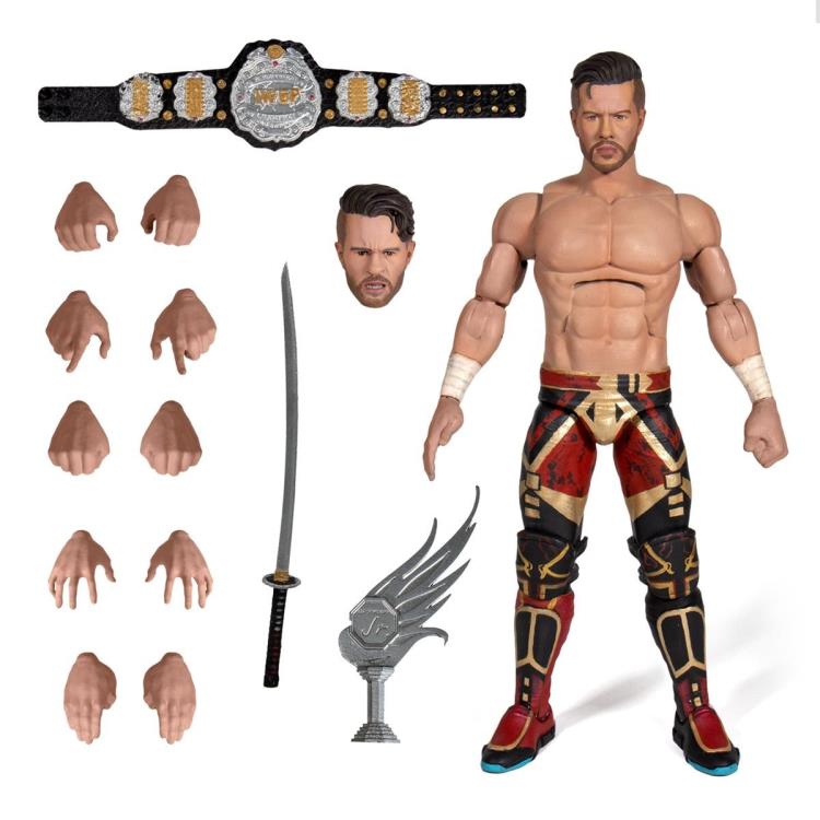 New Japan Pro Wrestling ULTIMATES! Will Ospreay Collectible Action Figure - Perfect for Wrestling Fans, Display & Play Battles