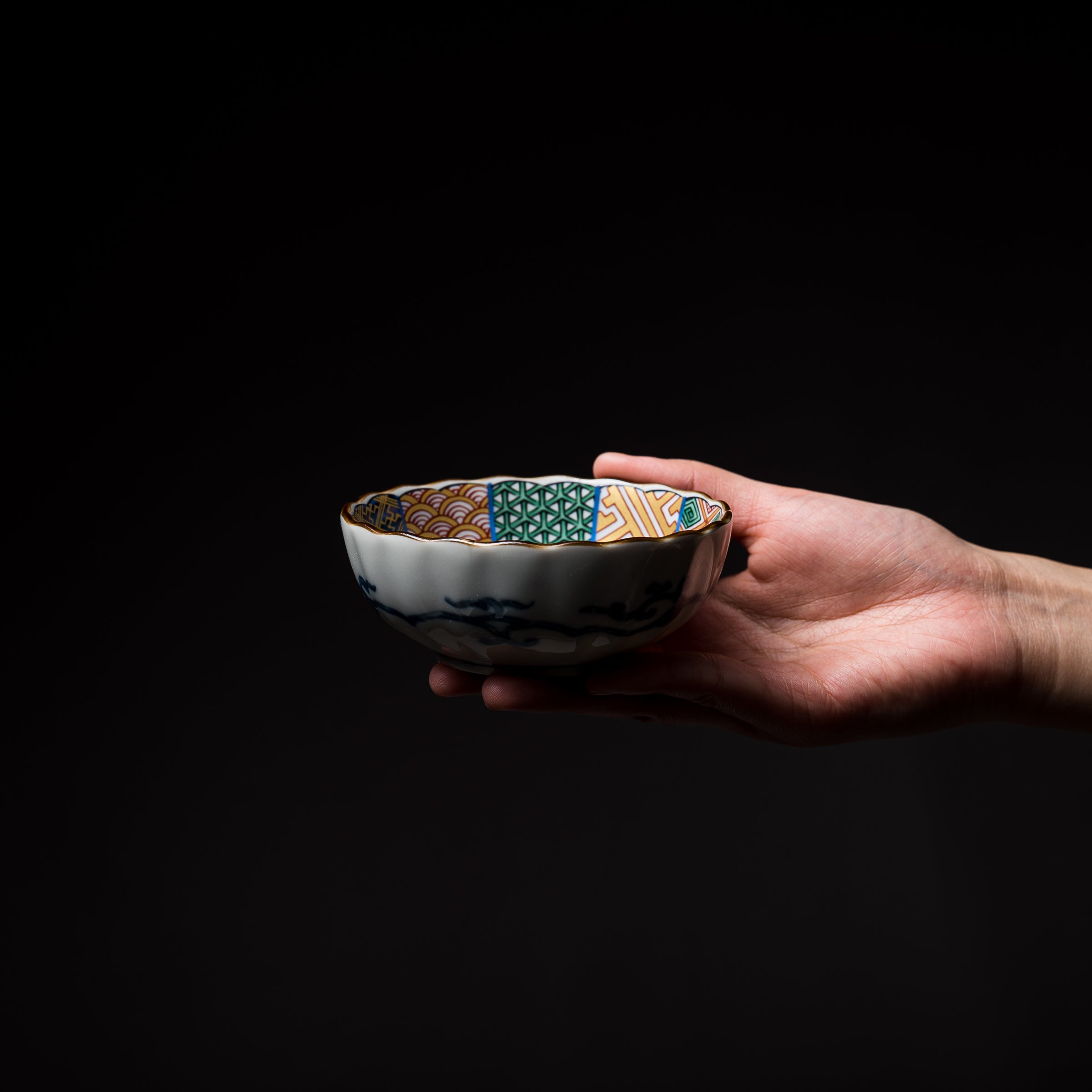 Premium Somenishiki Small Serving Bowl - Handcrafted Japanese Ceramic Dish for Soy Sauce, Dipping, Appetizers | Perfect for Sushi, Ramen, Asian Dining & Home Decor