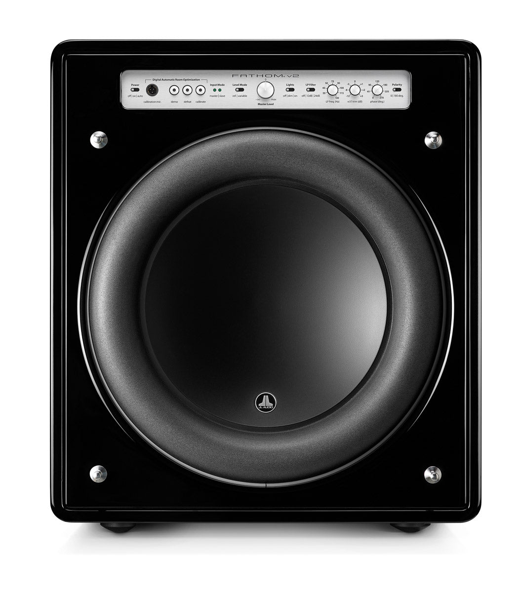 JL Audio Fathom F113V2 13.5 Inch Powered Subwoofer - High Performance Home Theater & Car Audio Bass Speaker for Movies, Music & Gaming