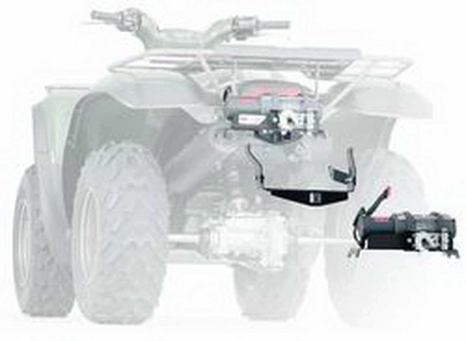 WARN 80368 ATV Side x Side Winch Mount Kit for Polaris Ranger (2009-2014) - Heavy Duty Off-Road Accessory for Trail Riding & Farm Work