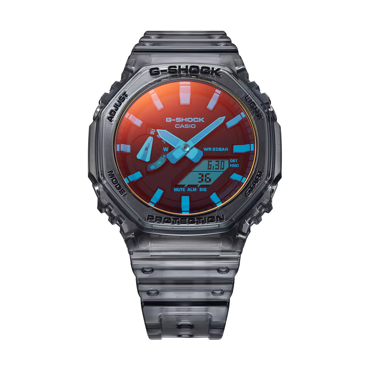 Casio G-Shock Analog-Digital Watch GA-2100TLS-8A - Tough & Stylish Men's Military Sport Watch for Outdoor, Work & Everyday Wear
