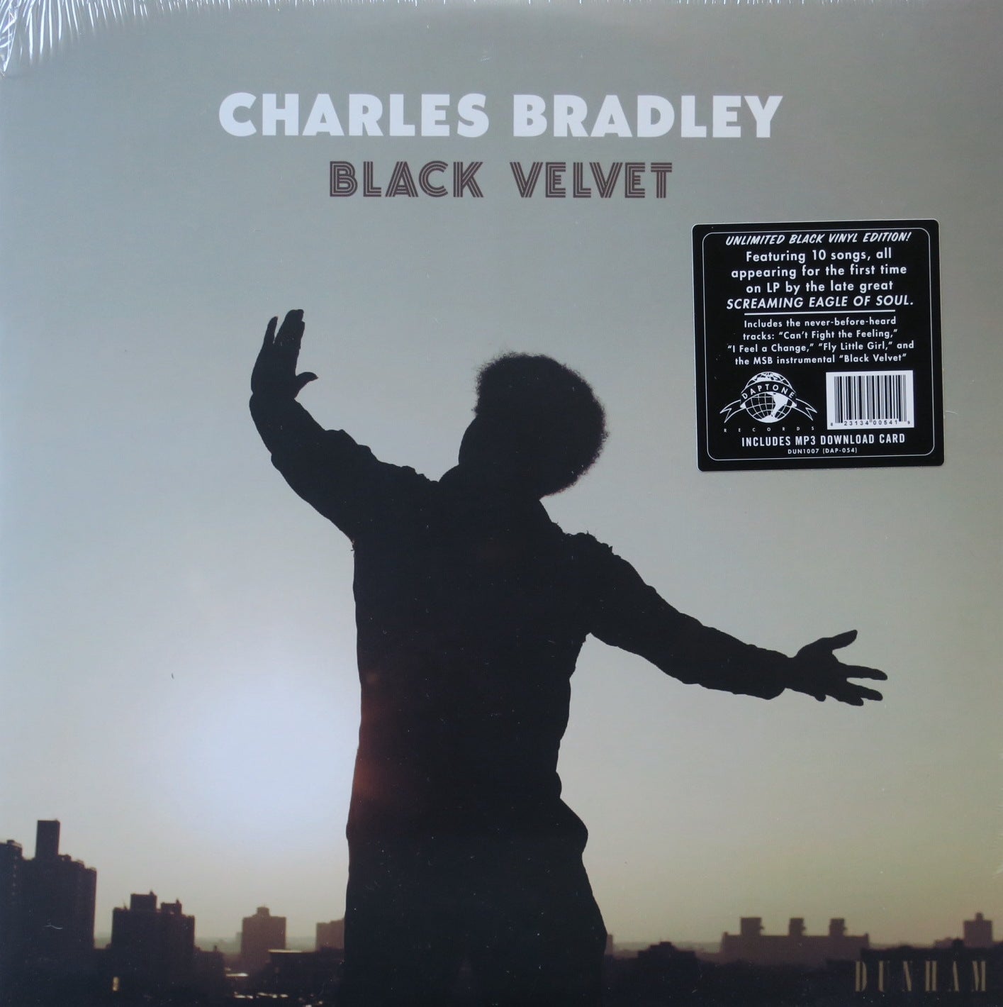 CHARLES BRADLEY 'Black Velvet' Vinyl LP Record - Soul & Funk Music for Home Listening and Vinyl Collectors