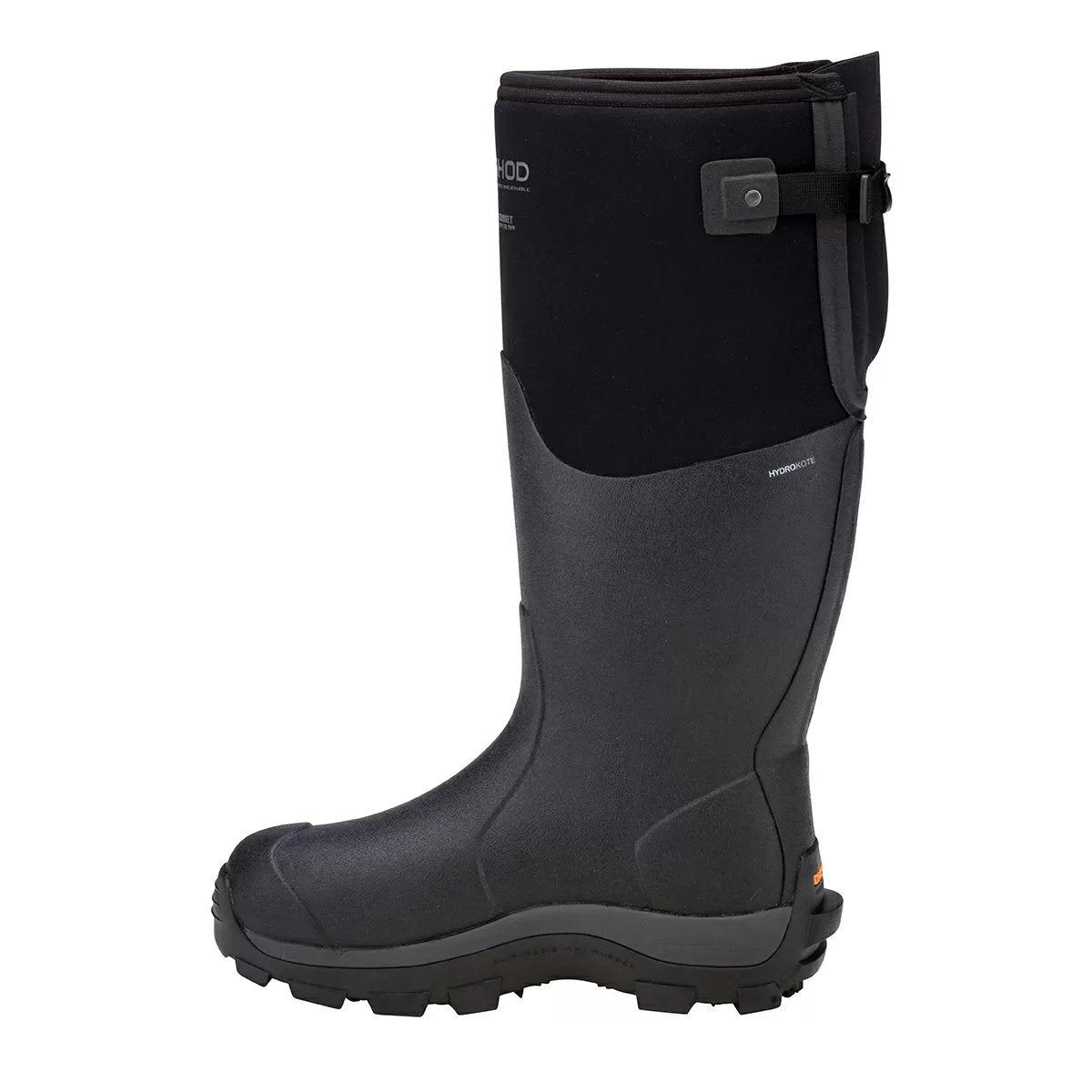 DRYSHOD Haymaker Gusset Waterproof Women's Work Boots - Black - Comfortable Slip Resistant Safety Shoes for Farming, Gardening & Outdoor Work