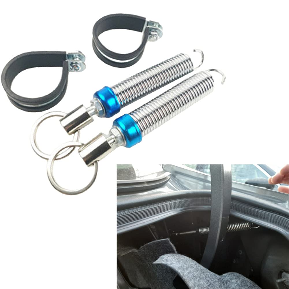 2PCS Universal Adjustable Car Trunk Spring Lifters - Heavy Duty Auto Trunk Lift Support for Sedan, SUV, Hatchback - Easy Installation & Enhanced Convenience for Loading/Unloading