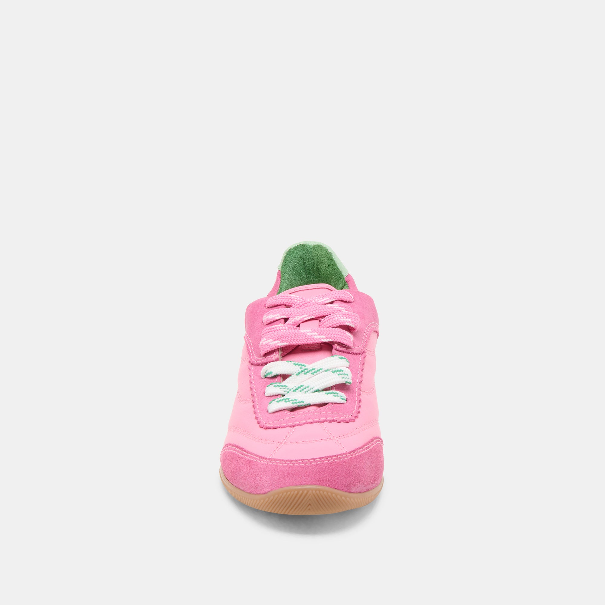 LAINI Women's Pink Multi-Color Leather Sneakers - Comfortable Casual Shoes for Walking, Running & Everyday Wear