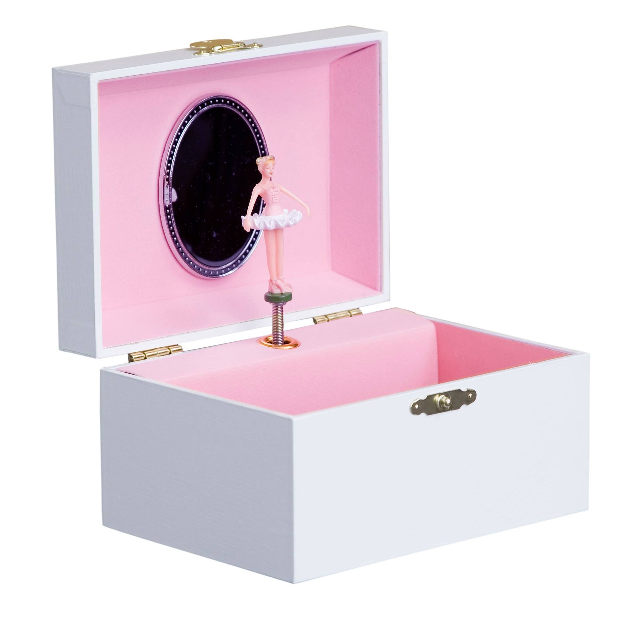 Personalized Musical Jewelry Box - Basketball & Ballerina Gift for Dancers