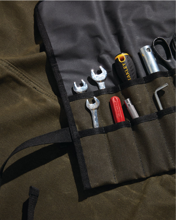Utility Pocket Roll Bush - Durable Outdoor Gear for Camping, Hiking & Survival - Compact Storage Solution for Tools & Essentials