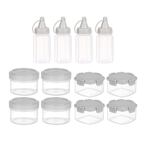 12pcs Transparent Set