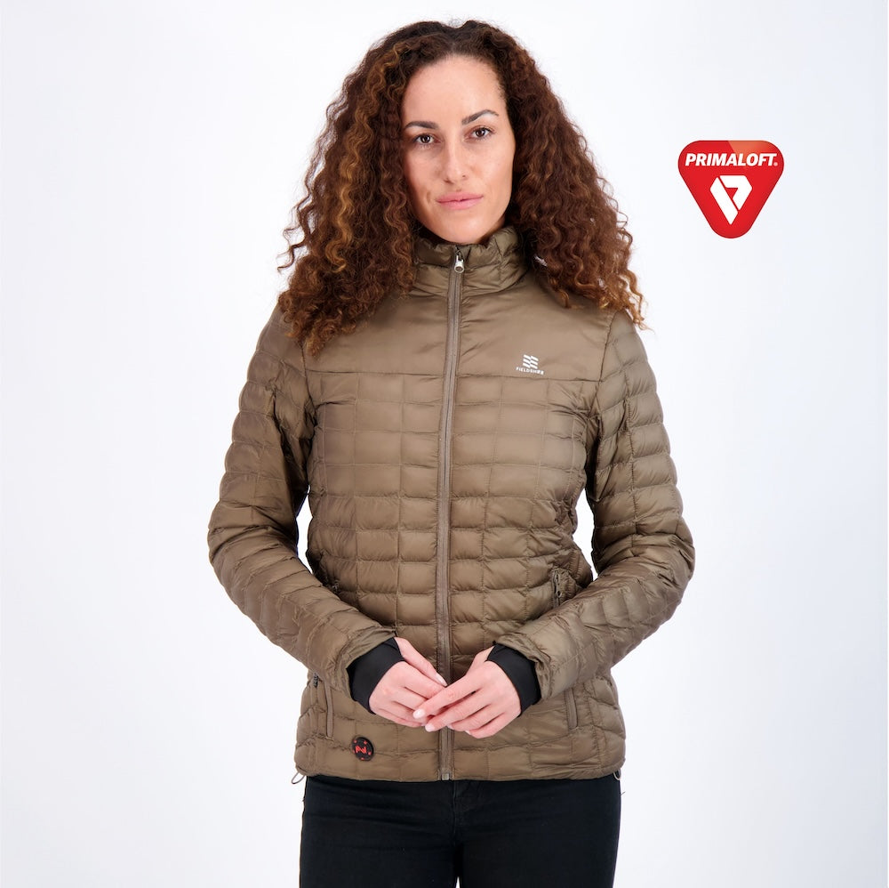 Women's Backcountry Heated Jacket - Battery-Powered Winter Coat with Adjustable Heat for Skiing, Hiking & Outdoor Adventures