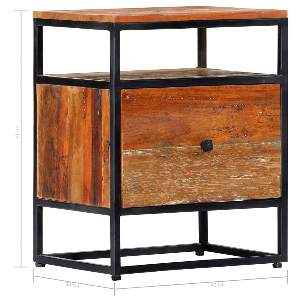 Modern Nightstand Side Table - 15.8