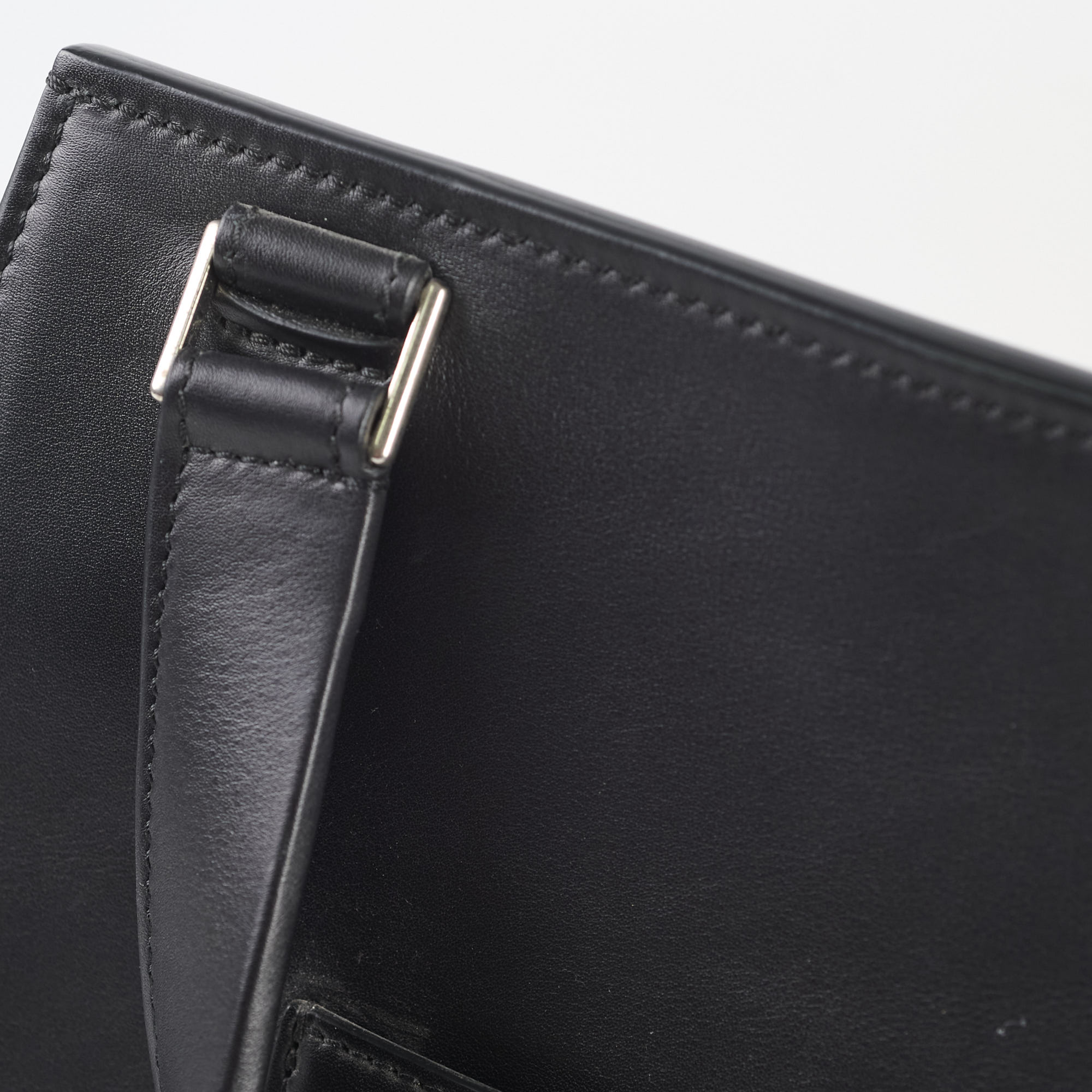 Celine Edge Medium Shoulder Bag in Beige & Black - Luxury Leather Handbag for Women | Perfect for Work, Travel & Everyday Use