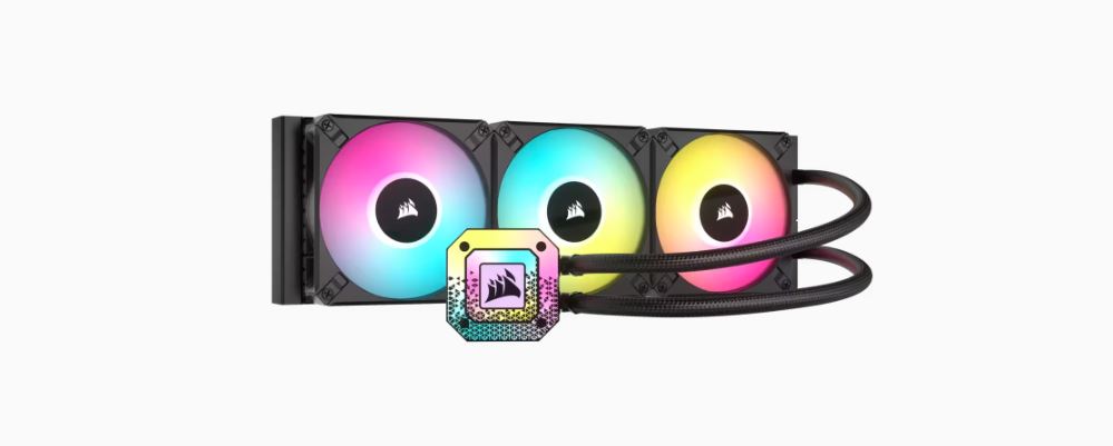 Corsair iCUE H150i ELITE CAPELLIX XT 360mm RGB Liquid CPU Cooler - High Performance AIO Water Cooling System for Gaming PCs & Workstations - Perfect for Overclocking, Streaming & Content Creation