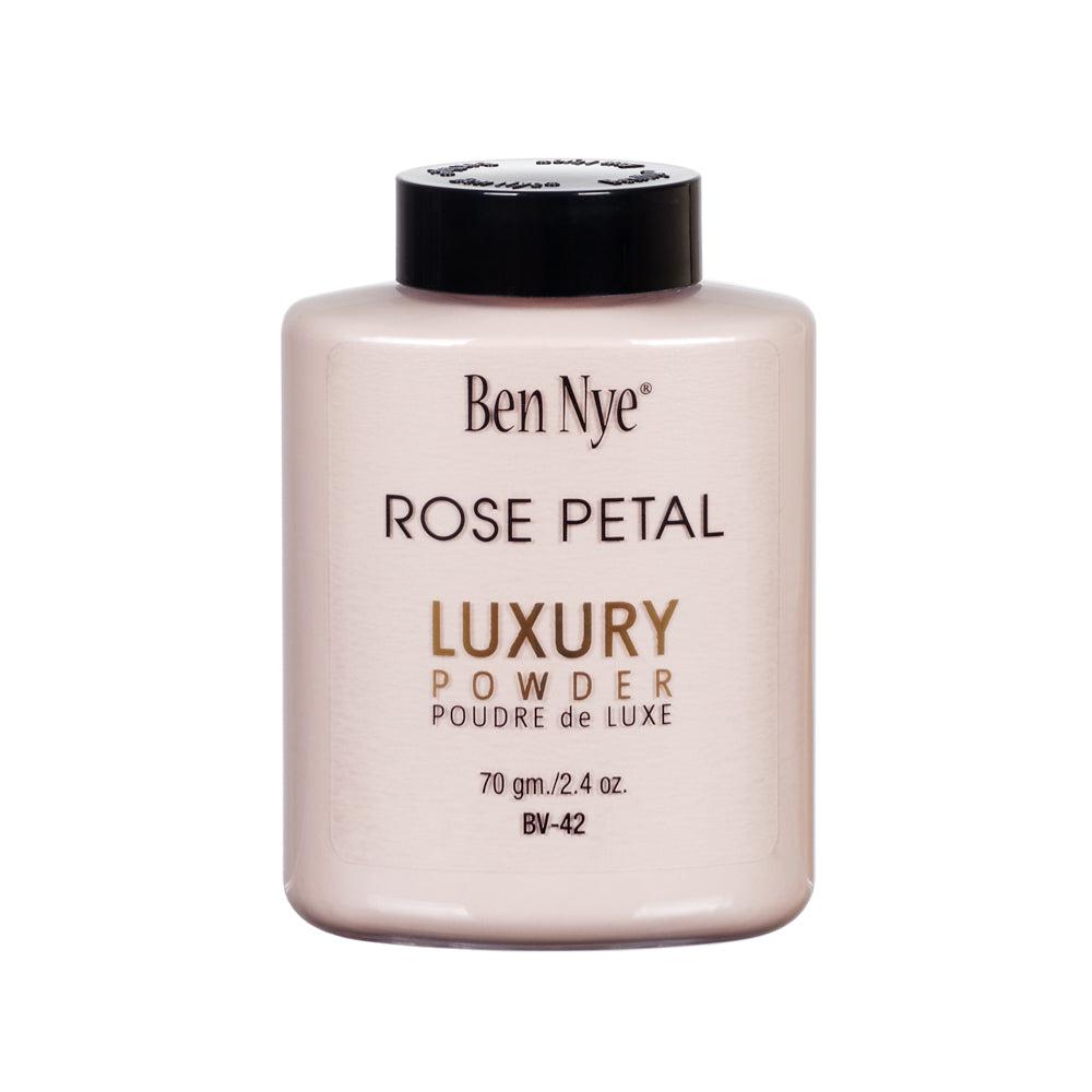 Ben Nye Rose Petal Luxury Setting Powder - Translucent Loose Face Powder for Makeup, Oil Control & Shine Reduction - Perfect for Bridal, Photo Shoots & Everyday Wear
