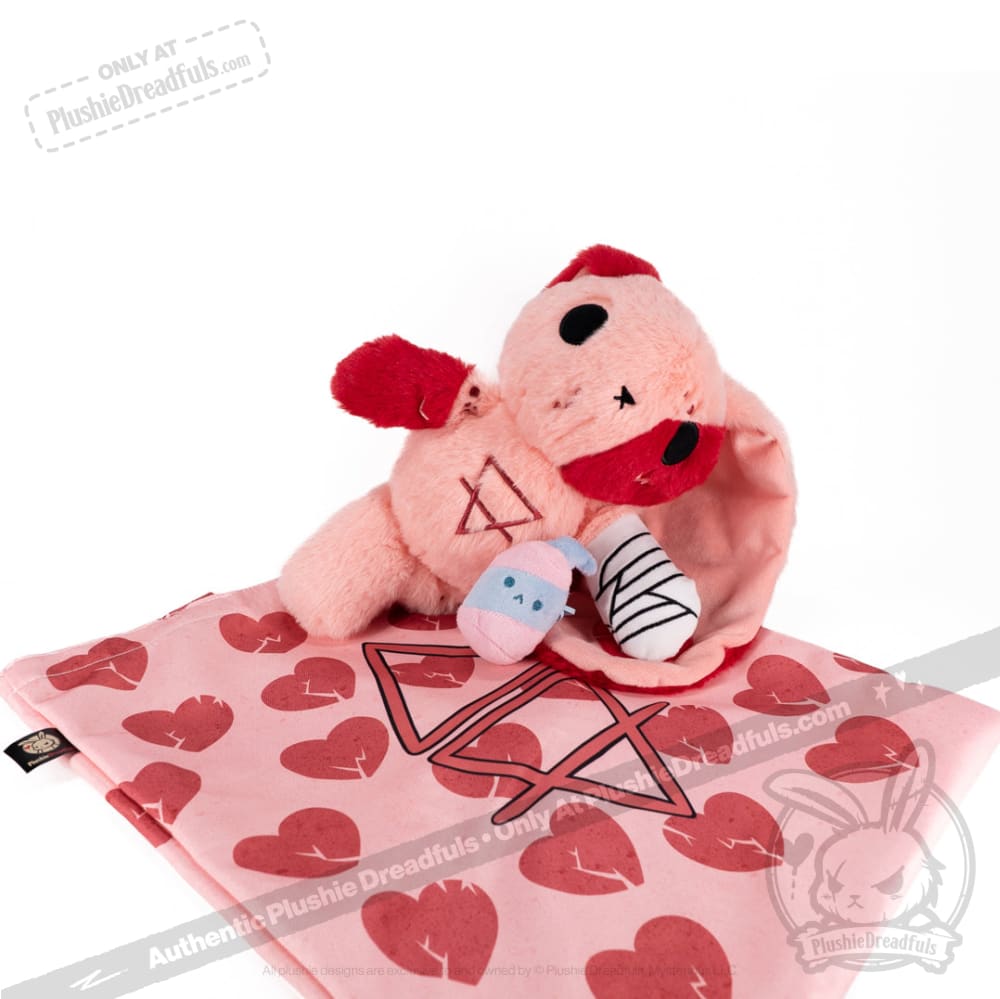 Plushie Dreadfuls Eczema Stuffed Animal - Soft Plush Toy for Kids with Skin Conditions, Comfort Companion for Eczema Awareness & Sensory Play