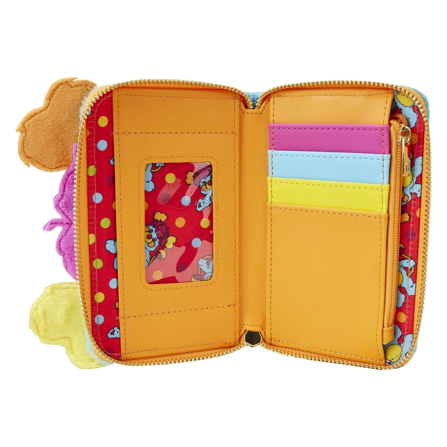 Loungefly Popples Cosplay Plush Zip-Around Wallet - Cute Cartoon Character Wallet for Disney Fans, Collectors & Gift Giving | Perfect for Cosplay, Conventions & Everyday Use
