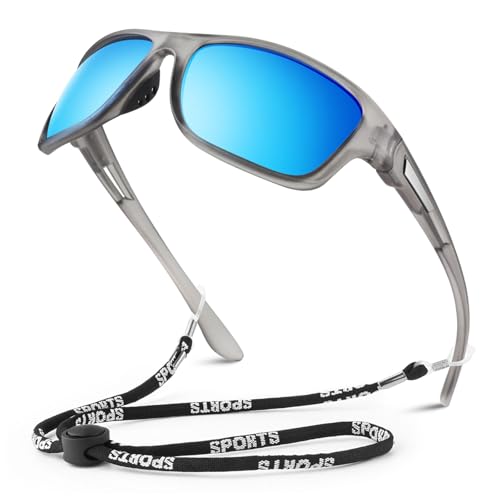 C.1 Clear Smoke Frame/Ice Blue Mirrored Lens