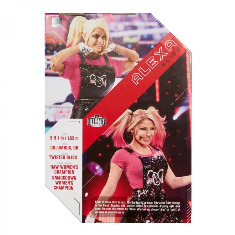 WWE Ultimate Edition 12-Inch Alexa Bliss Action Figure - Collectible Wrestling Toy for Fans & Display - Perfect for Home Decor, Gift Giving & WWE Memorabilia Collection