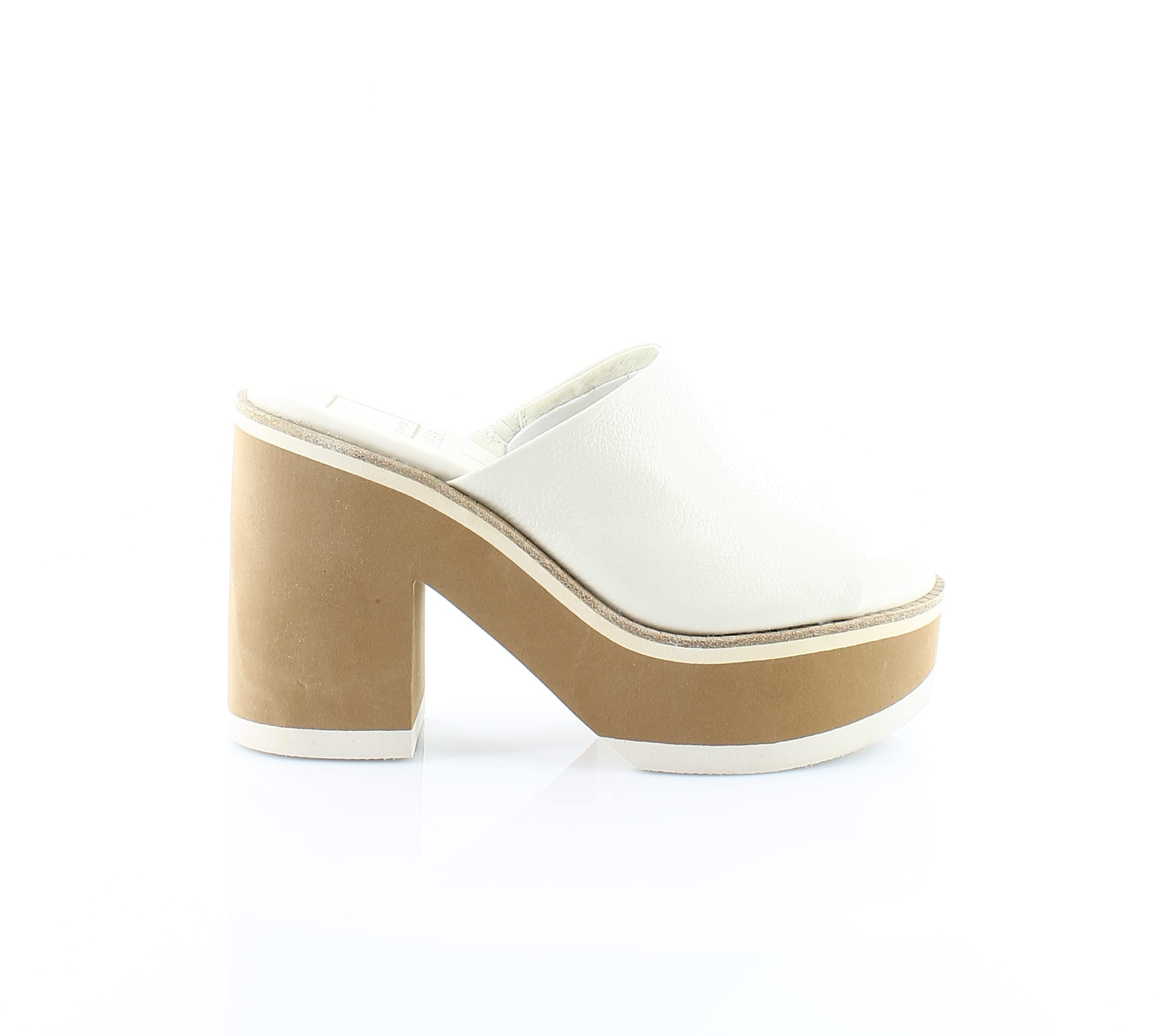 Dolce Vita Women's Emery Solid Leather Platform Sandals - Comfortable & Stylish Summer Shoes for Beach, Vacation & Casual Outings