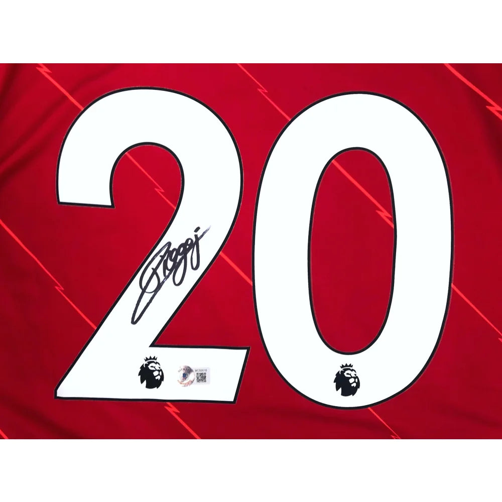 Official Diogo Jota Autographed Liverpool FC Jersey with BAS COA - Portugal National Team Signed Soccer Shirt - Perfect for Collectors, Fans & Sports Memorabilia Displays