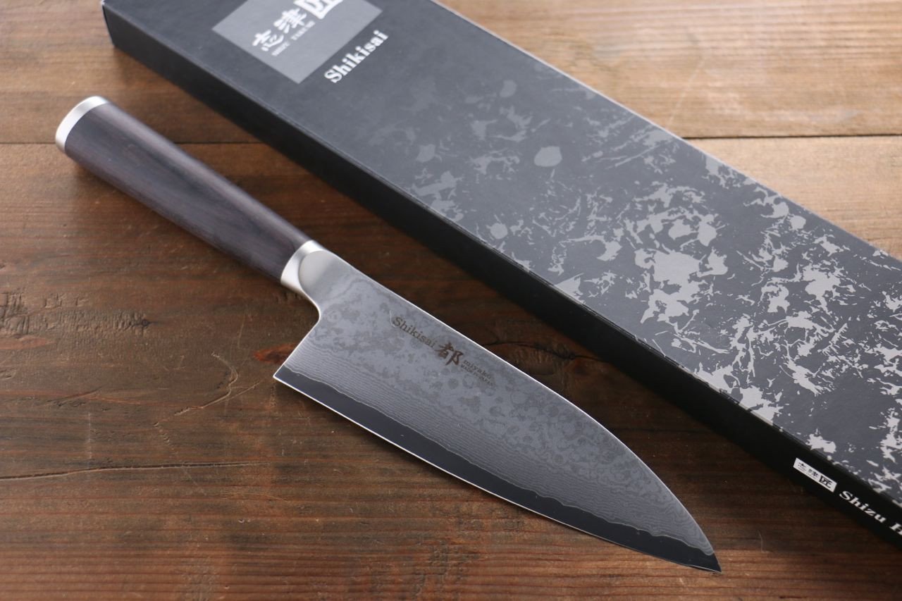 Premium Miyako AUS8 33-Layer Damascus Deba Knife 165mm - Japanese Chef Knife for Sushi, Fish Filleting & Precision Cutting - Professional Kitchen & Home Cooking Essential
