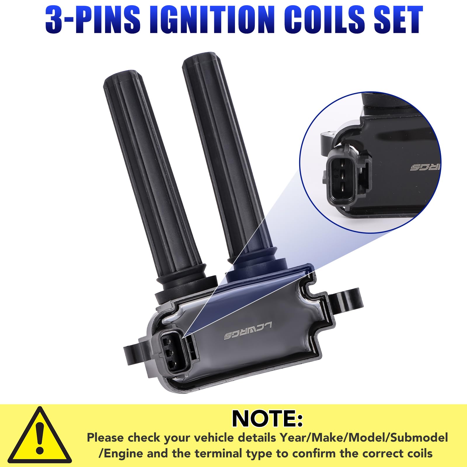 8x Ignition Coil Pack & 16x Iridium Spark Plugs Kit for 2009-2015 Dodge Ram 1500/2500/3500, Charger, Challenger, Durango - Compatible with 5.7L V8 HEMI Engine - High Performance Replacement Parts for Smoother Acceleration & Better Fuel Efficiency - Perfect for Off-Roading, Towing & Daily Driving