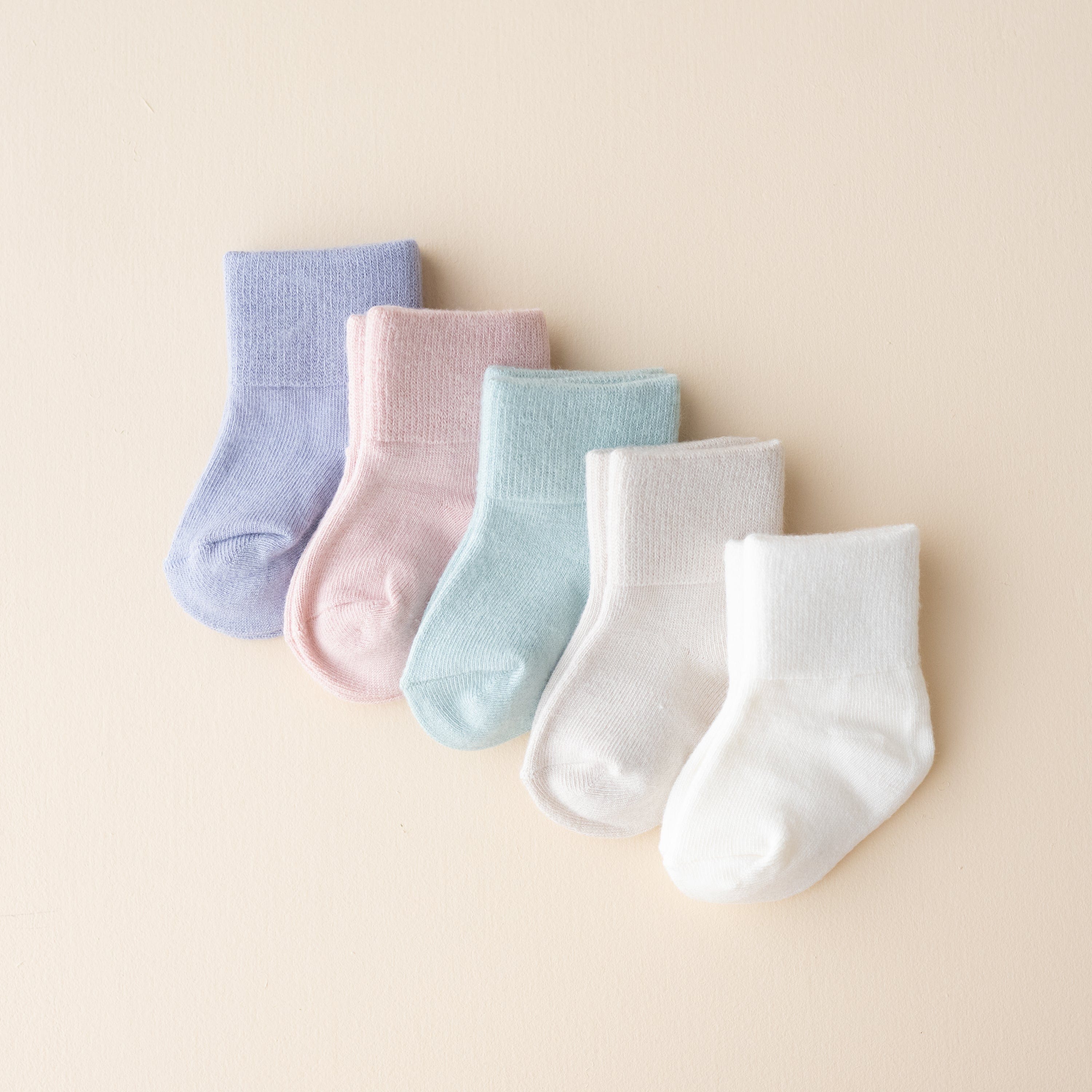 Pastel Quarter Socks 5-Pack - Soft Ankle Socks for Women & Teens - Perfect for Running, Yoga & Casual Wear