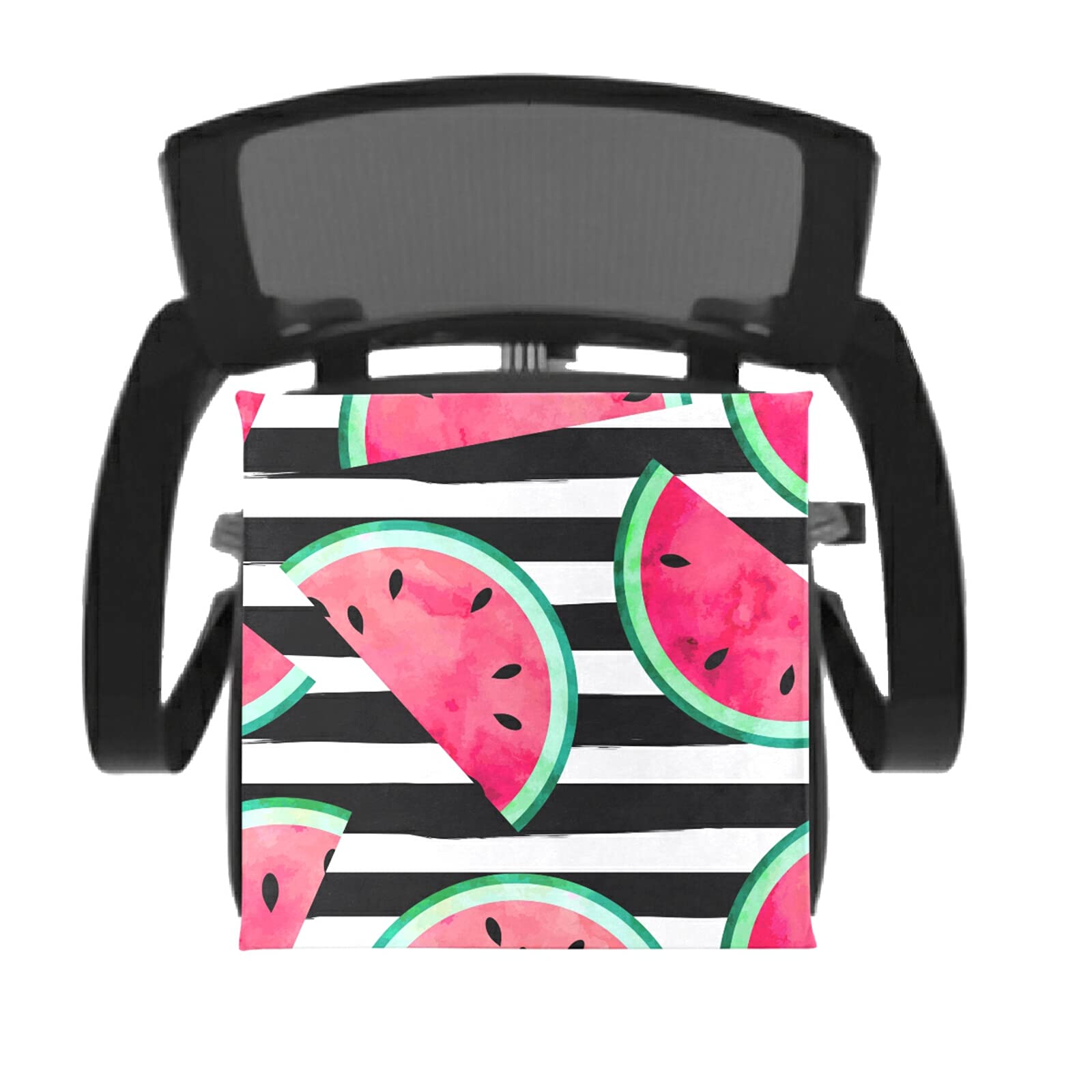 Memory Foam Seat Cushion with Washable Cover - Comfortable Watermelon Design Chair Pad for Dining, Kitchen & Office Use - Perfect for Home, Work & Back Support