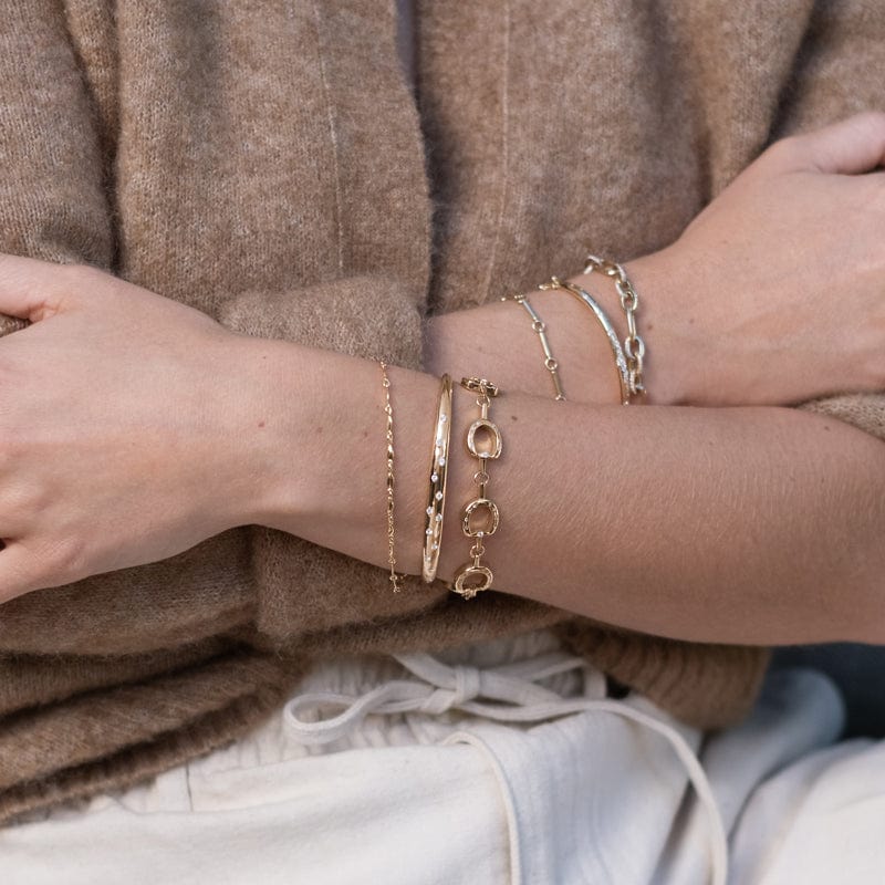 Sloan Bracelet for Women - Elegant Adjustable Minimalist Bangle - Perfect for Everyday Wear, Office & Special Occasions