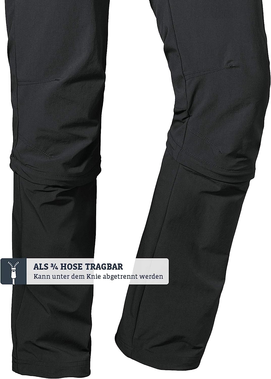 Schöffel Women's Engadin1 Zip-Off Convertible Hiking Pants - Lightweight Quick-Dry Outdoor Travel Pants for Hiking, Camping & Travel Adventures