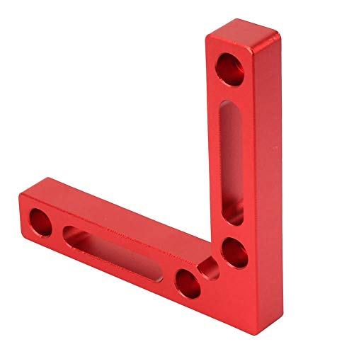 90 Degree Right Angle Positioning Ruler - Aluminum Alloy Carpenter Square for Woodworking & Construction | Durable DIY Measuring Tool for Framing, Cabinetry & Home Improvement Projects