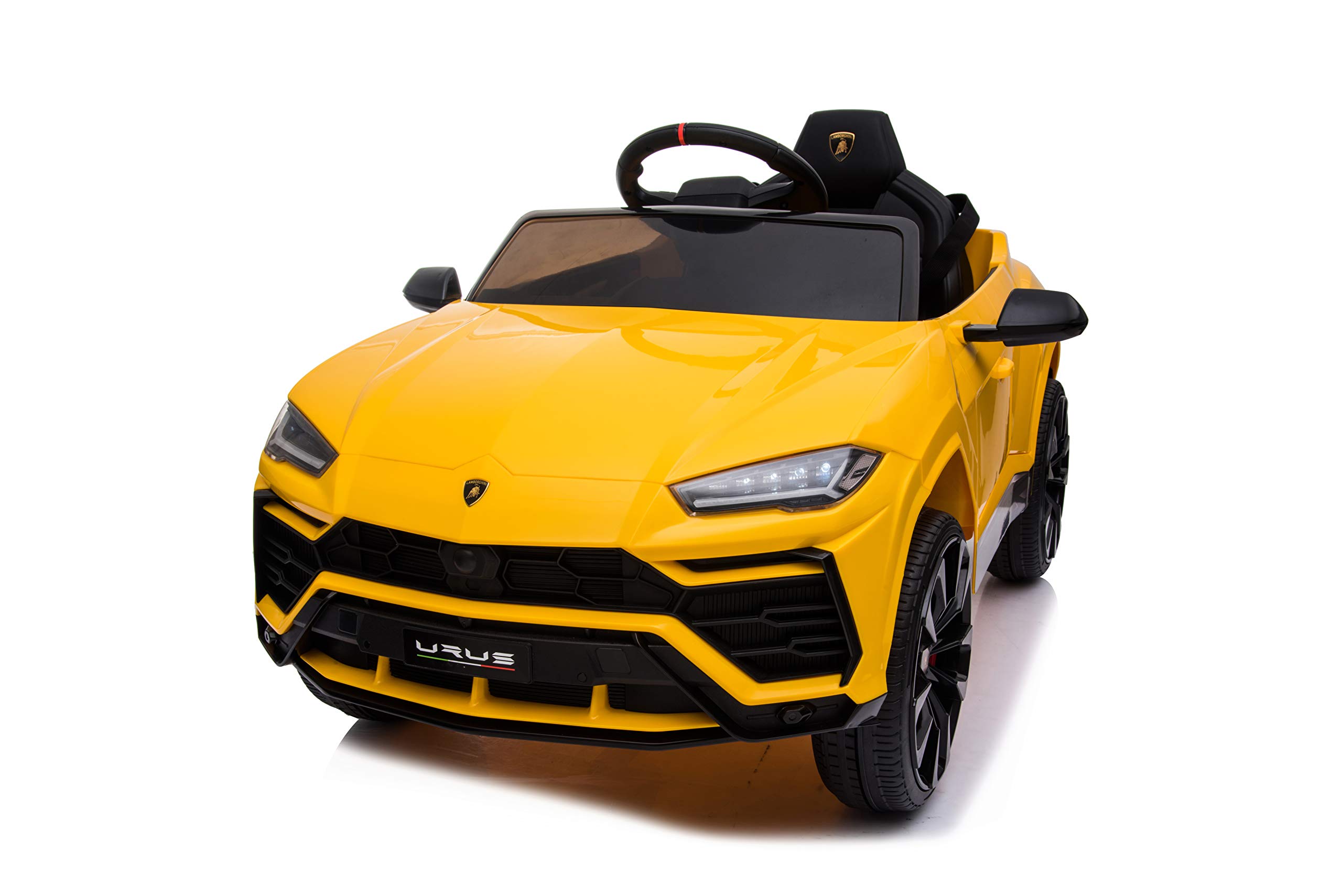 Lamborghini Urus 12V Kids Electric Ride-On Car with Remote Control - Licensed Replica Toy for Boys & Girls - Perfect for Outdoor Play, Birthday Gifts, and Pretend Driving Fun