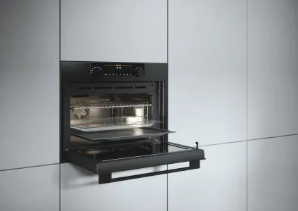 Asko 45cm Built-In Combination Microwave Oven with Grill - Stainless Steel OCM8487A1 | Perfect for Modern Kitchens & Small Spaces