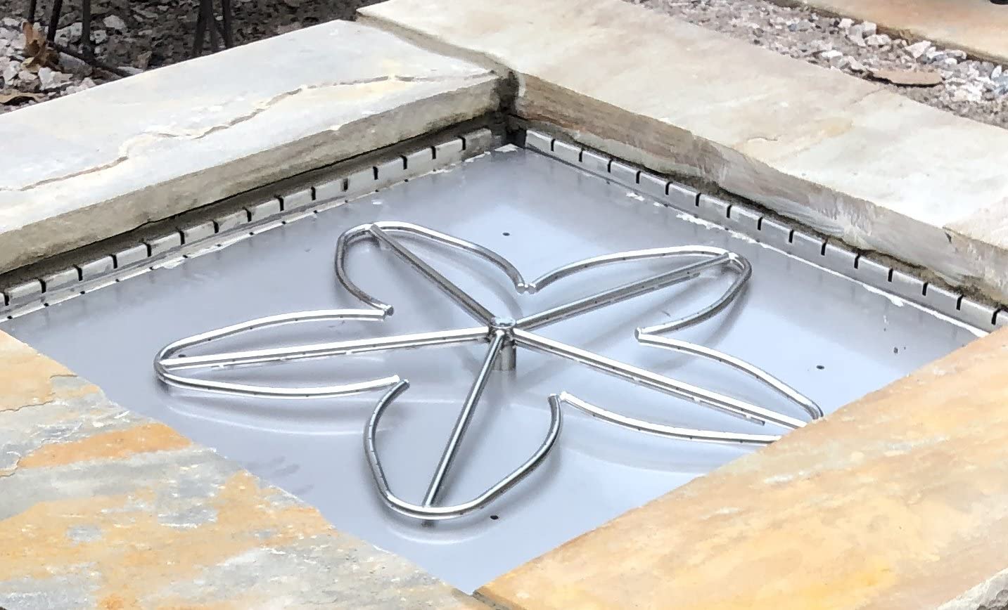 Firegear FLEXFRAME-SS-UNF 304 Stainless Steel Bulk Flex Frame - Single Unit | Durable Commercial Kitchen Equipment for Restaurants & Food Service