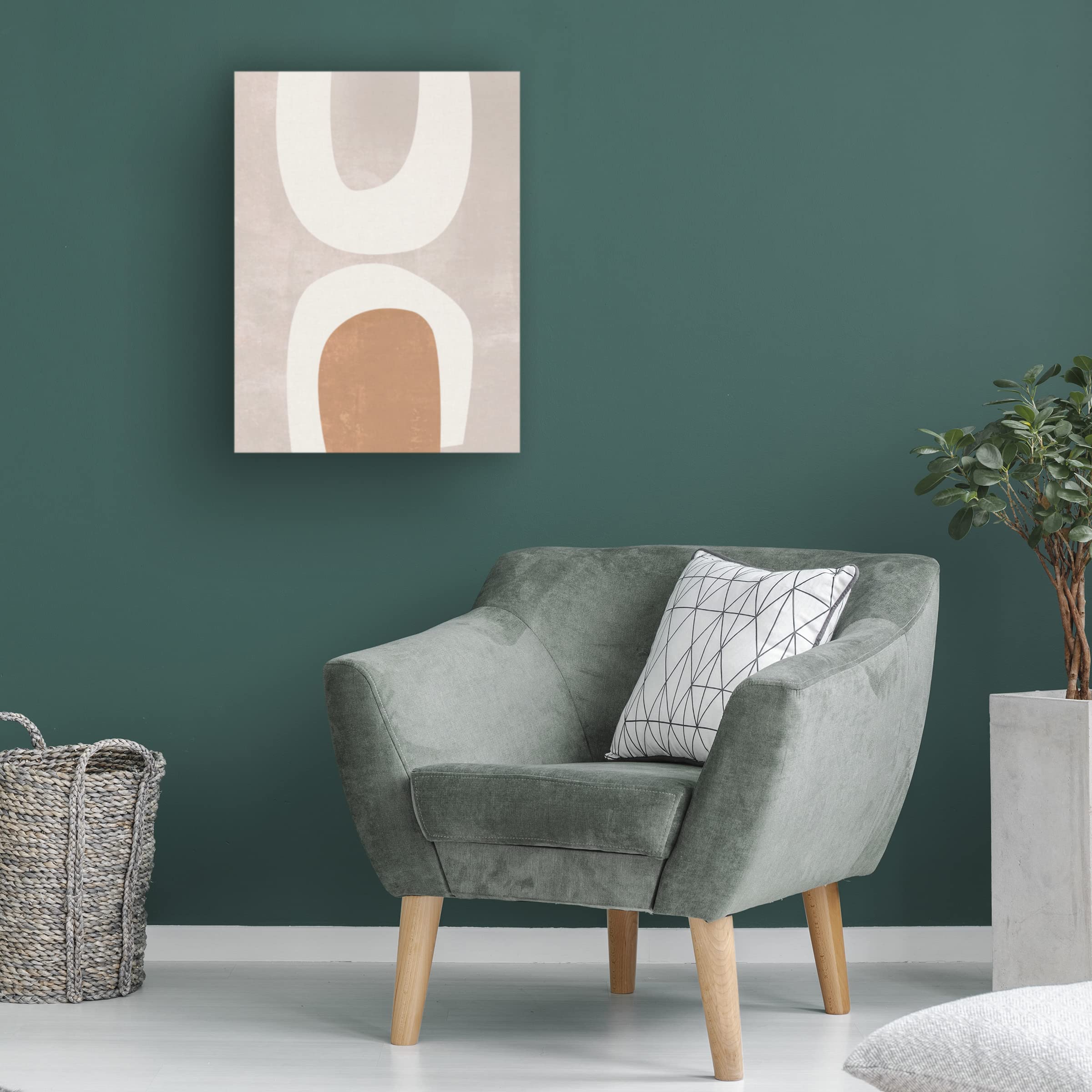 Trademark Fine Art 'Sun Temple I' Canvas Art by Melissa Wang - Stunning Wall Decor for Living Room, Bedroom & Office
