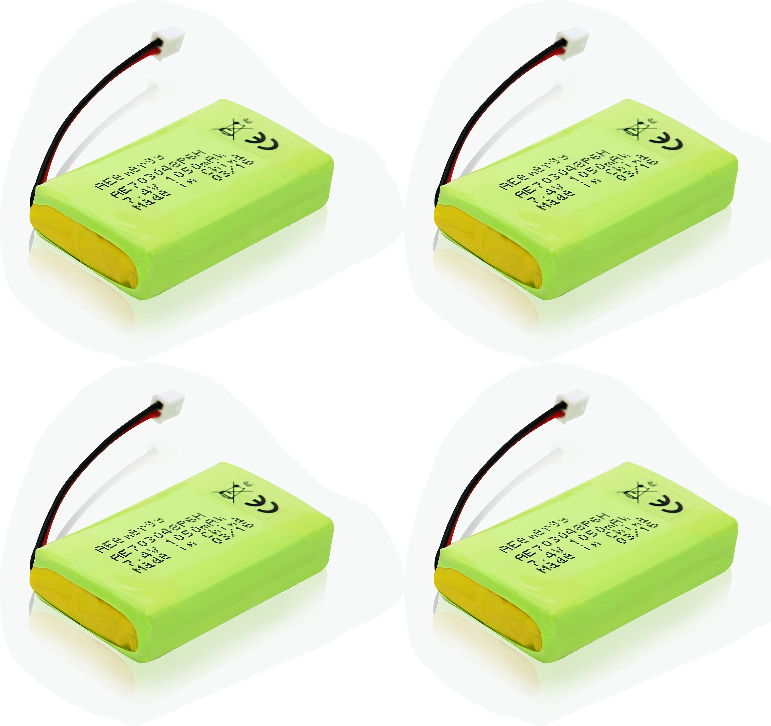Synergy Digital Dog Collar Batteries - 4 Pack SDDC-P1122 Replacement Batteries Compatible with Dogtra 2500T Transmitter & Training Collars | Perfect for Outdoor Adventures, Hunting & Pet Training Sessions