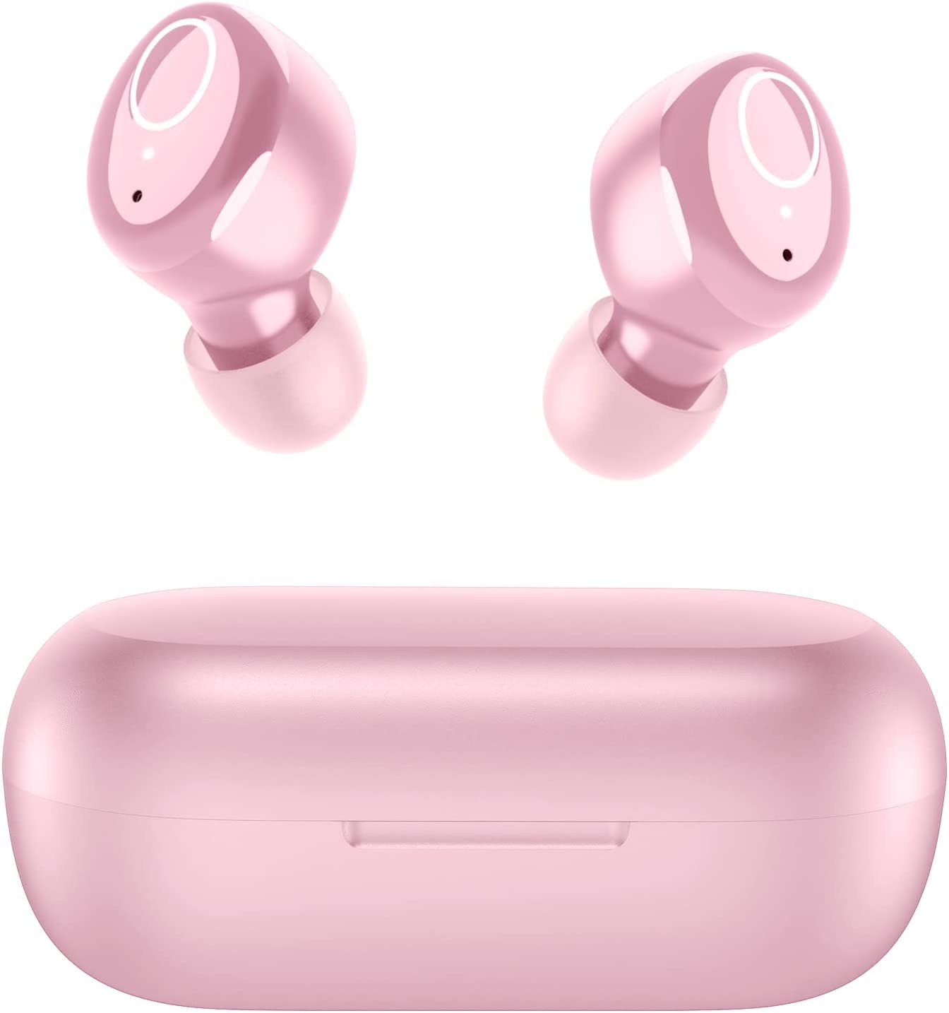 Supfine V10 Wireless Earbuds with Bluetooth 5.2 & Wireless Charging Case - Noise Cancelling Headphones for Gym, Running, Workout & Travel