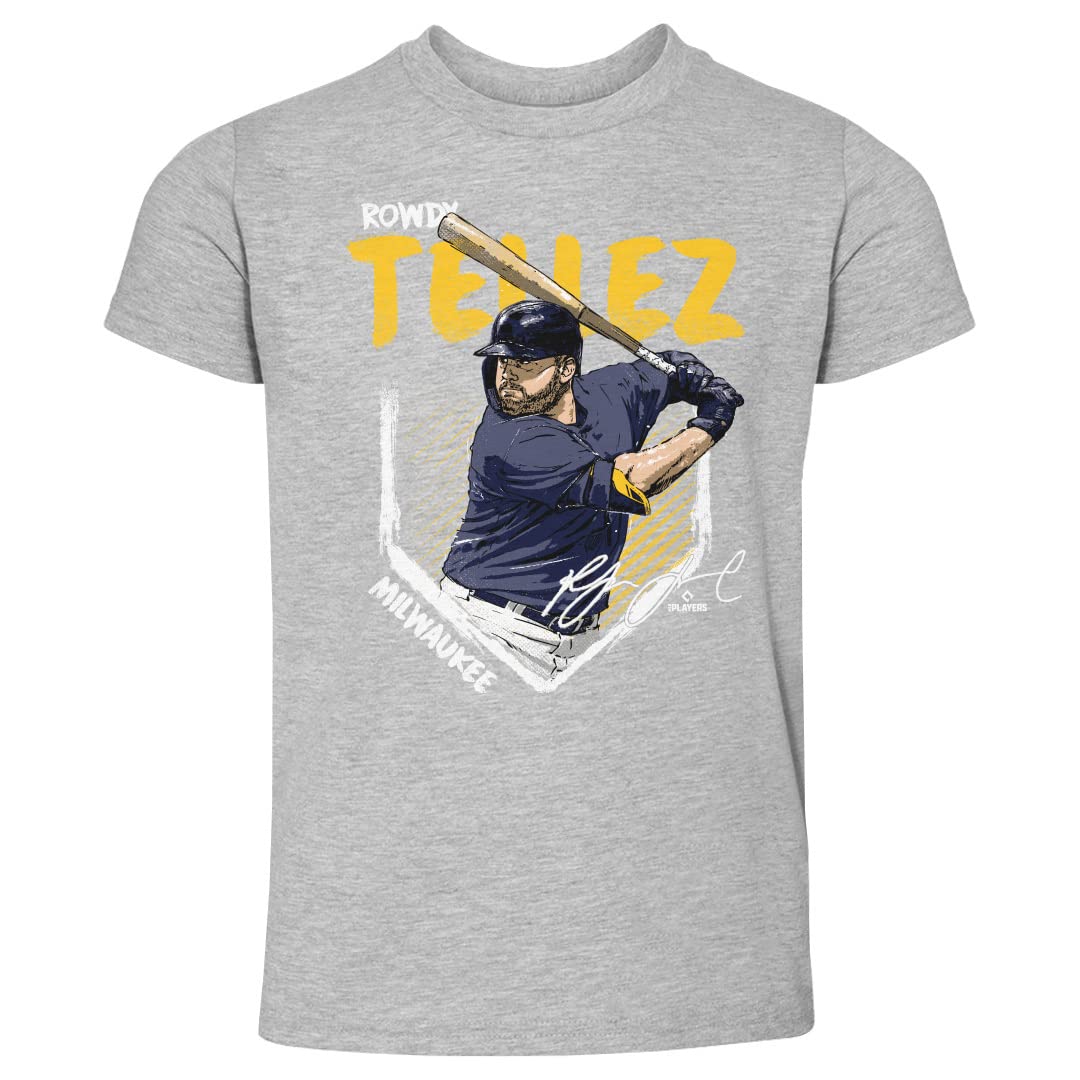 Rowdy Tellez Kids Toddler T-Shirt - Milwaukee Brewers Baseball Fan Gift for Boys & Girls - Perfect for Game Day, Birthday Parties and Sports Events