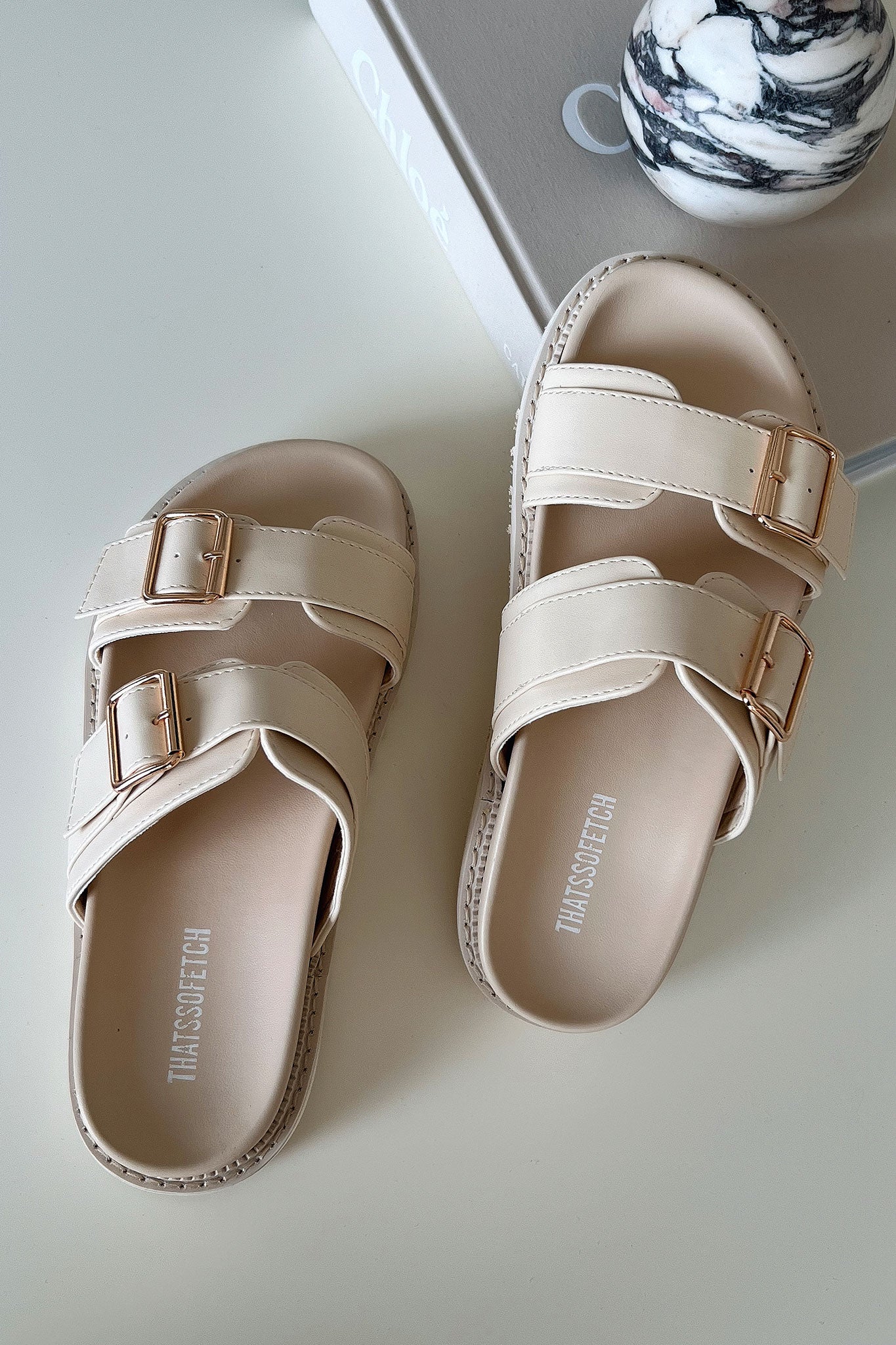 Women's Nude Capri Sandals - Comfortable Summer Casual Strappy Flat Sandals for Beach, Walking & Outdoor Activities